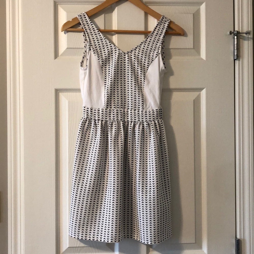 Patterned Skater Dress S